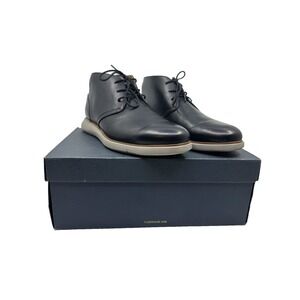 Florsheim Men's Fuel Plain Toe Chukka BT Black Boot US 10.5 14241-001 NEW OPN BX